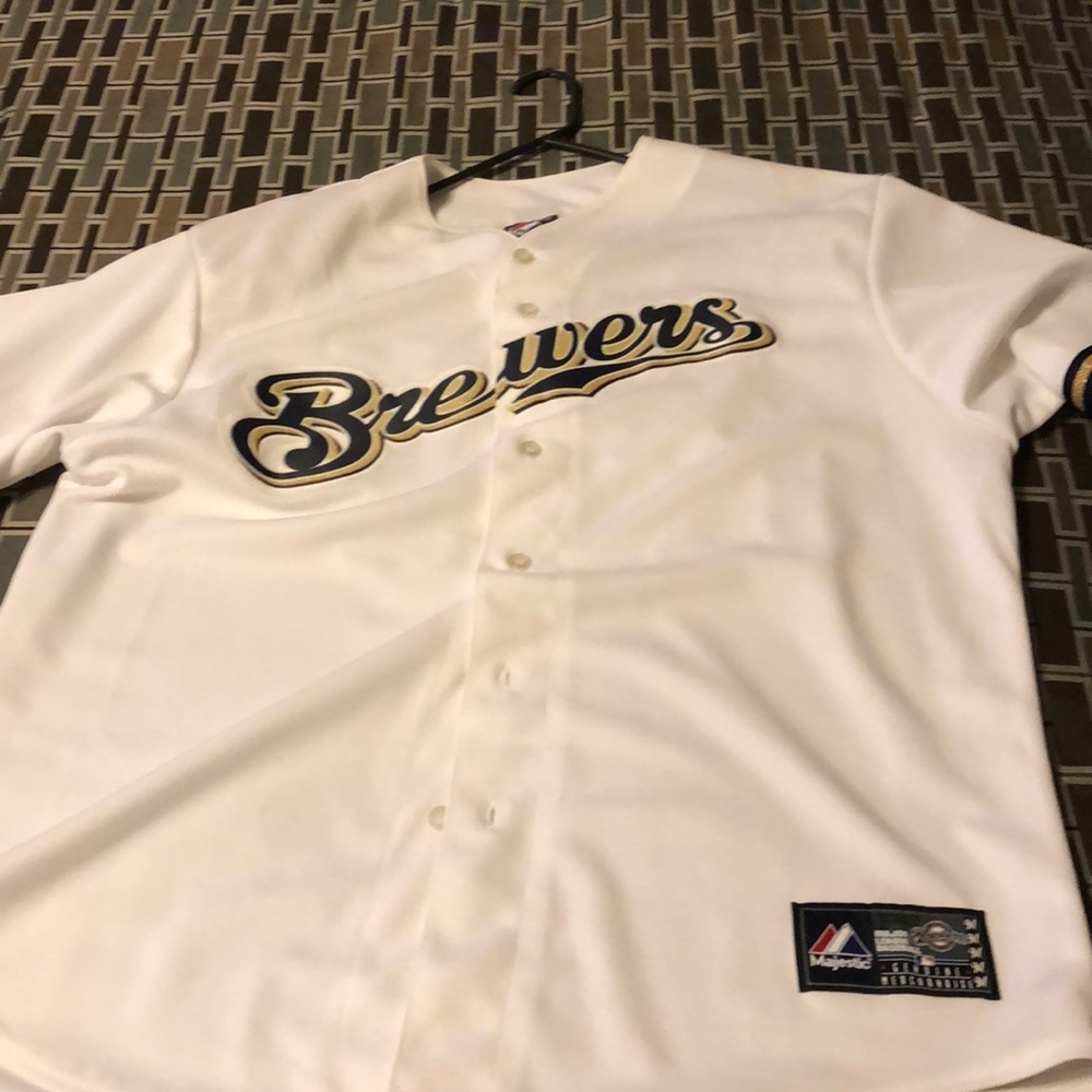 Gallardo Milwaukee Brewers Brew Crew Jersey